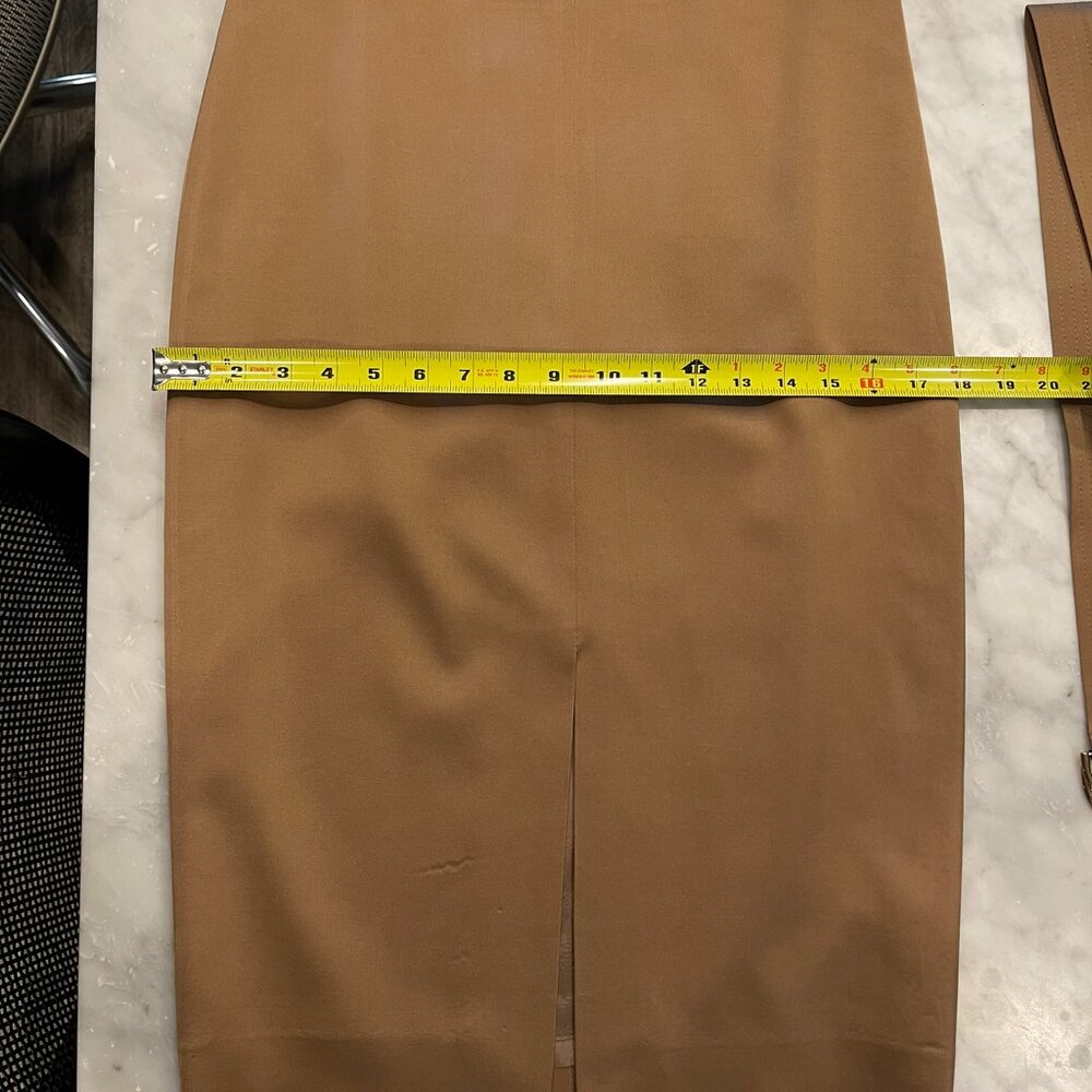 Reiss Byrn- Premium Paperbag Pencil Skirt - Picture 7 of 11